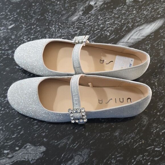 BRAND NEW UNISA EMBELISHD BUCKLE MARY JANE FLAT R3 - Picture 6 of 16